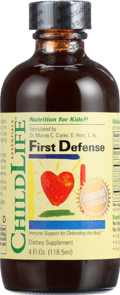 CHILDLIFE ESSENTIALS: First Defense Immune Formula, 4 oz - Vending Business Solutions