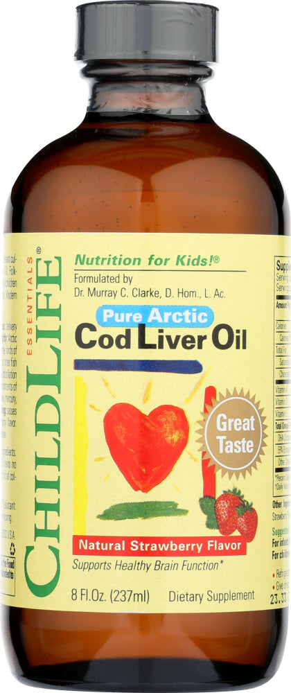 CHILD LIFE: Pure Arctic Cod Liver Oil, 8 fl oz - Vending Business Solutions