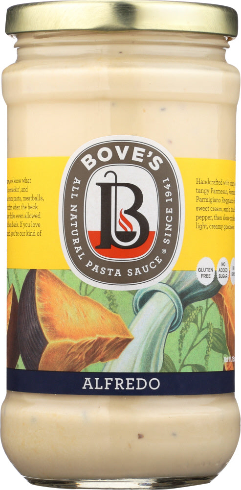 BOVES OF VERMONT: Alfredo Pasta Sauce, 15 oz - Vending Business Solutions