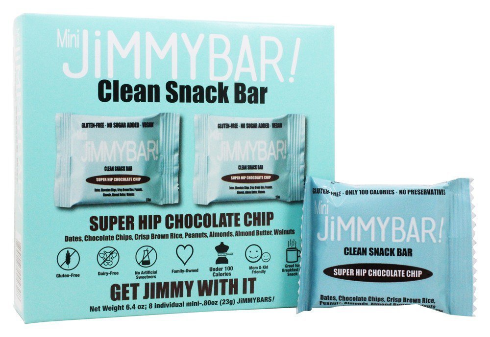 JIMMYBAR: Mini Bar Super Hip Chocolate Chip, 6.4 oz - Vending Business Solutions