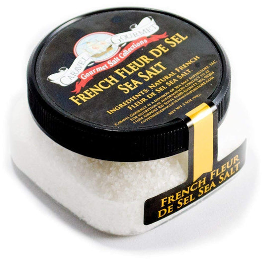 CARAVEL GOURMET: French Fleur de Sel Fine Sea Salt, 3.5 oz - Vending Business Solutions