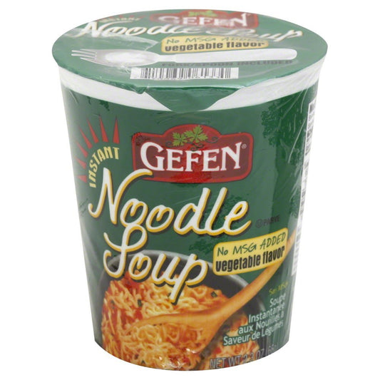 GEFEN: No MSG Vegetable Noodle Soup Cup, 2.3 oz - Vending Business Solutions