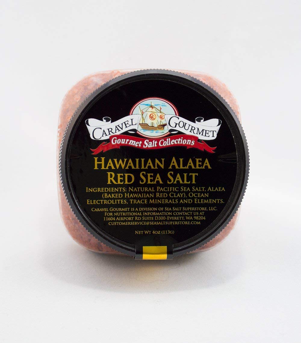 CARAVEL GOURMET: Hawaiian Alaea Red Sea Salt, 4 oz - Vending Business Solutions