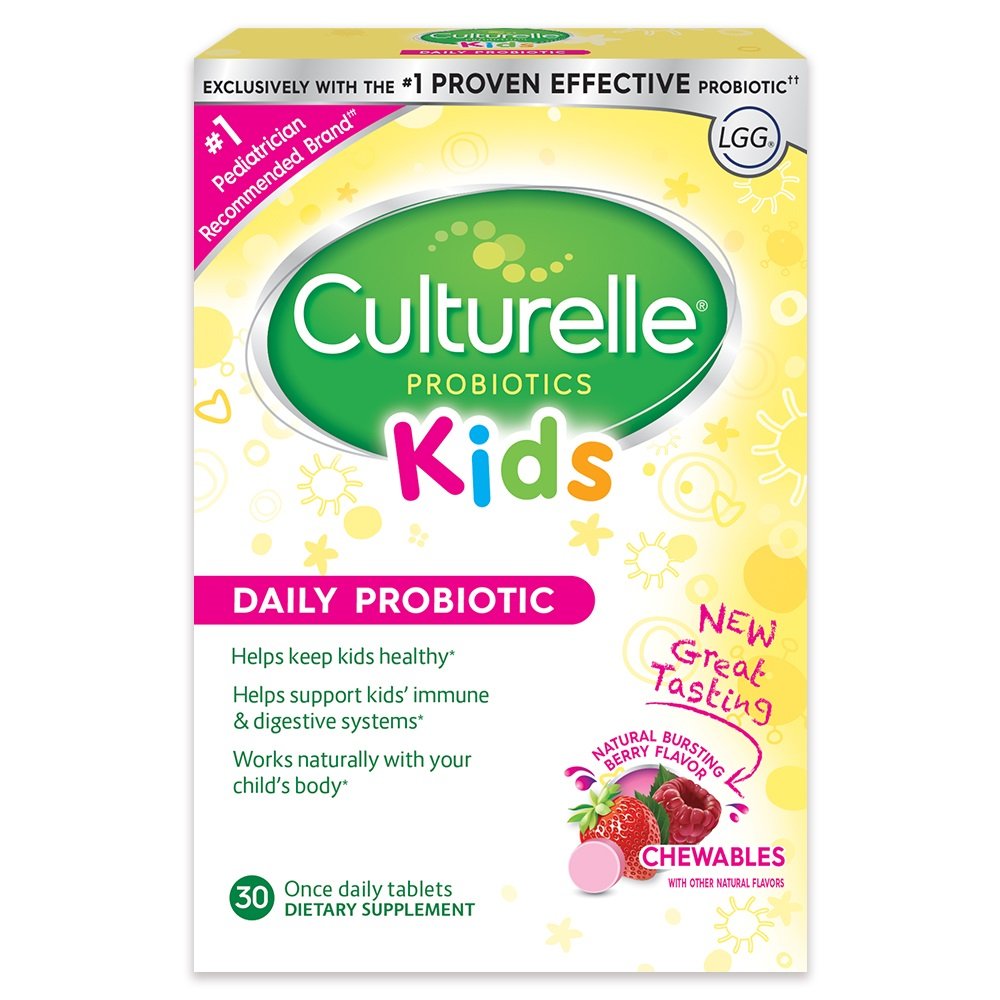 CULTURELLE: Kids Daily Probiotic Chewables, 30 pc - Vending Business Solutions