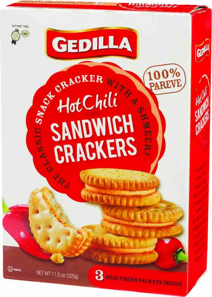 GEDILLA: Hot Chili Sandwich Crackers, 11.5 oz - Vending Business Solutions