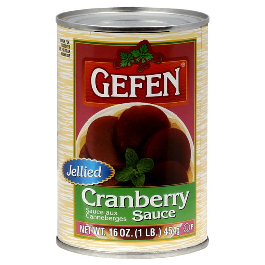 GEFEN: Jellied Cranberry Sauce, 16 oz - Vending Business Solutions