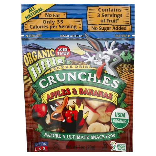 CRUNCHIES: Fruit Dried Little Apple Banana, 1 oz - Vending Business Solutions