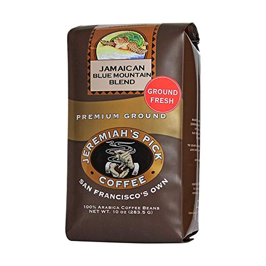 JEREMIAHS PICK COFFEE: Coffee Ground Jamaican, 10 oz - Vending Business Solutions