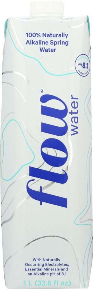 FLOW WATER: Water Natural Alkaline Spring, 1 lt - Vending Business Solutions