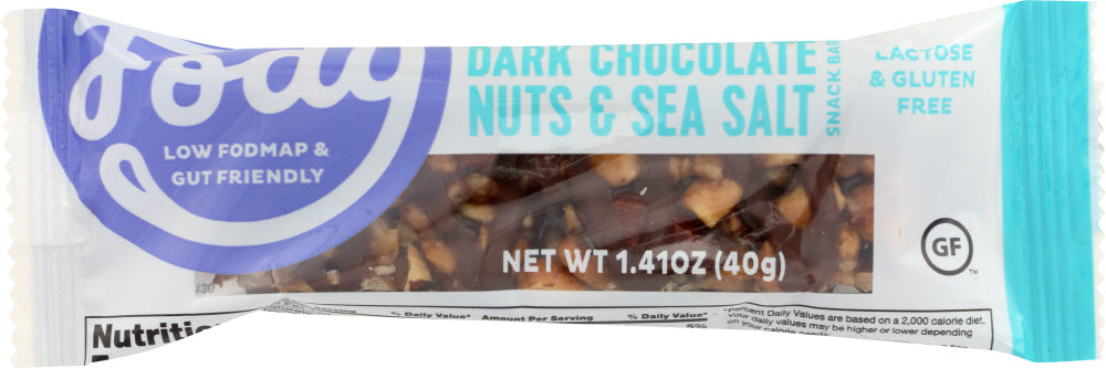FODY FOOD CO: Bar Dark Chocolate Sea Salt, 1.41 oz - Vending Business Solutions