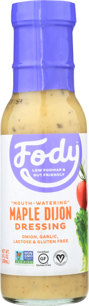 FODY FOOD CO: Low FODMAP Maple Dijon Salad Dressing, 8 fl oz - Vending Business Solutions