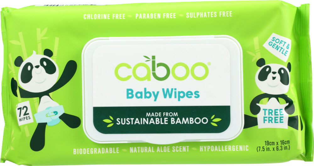 CABOO: Wipe Baby Bamboo Flip Top, 72 packs - Vending Business Solutions