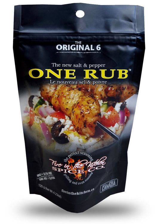 FIRE IN THE KITCHEN: Rub One, 120 g - Vending Business Solutions