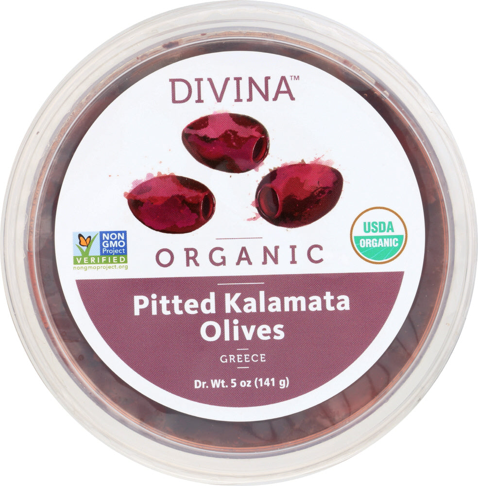 DIVINA: Olive Kalamata Pitted Organic, 5 oz - Vending Business Solutions