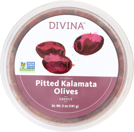 DIVINA: Olive Kalamata Pitted Natural, 5 oz - Vending Business Solutions