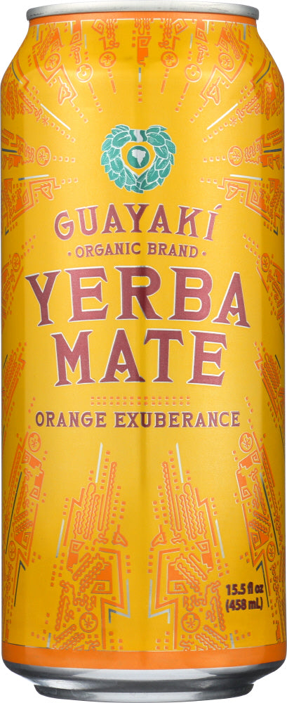 GUAYAKI:i Organic Yerba Mate Orange Exuberance, 15.5 oz - Vending Business Solutions