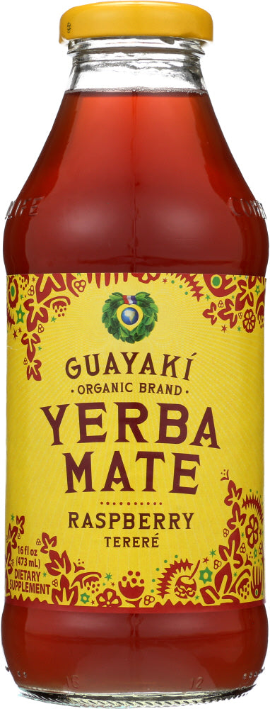 GUAYAKI: Organic Yerba Mate Raspberry Terere, 16 oz - Vending Business Solutions