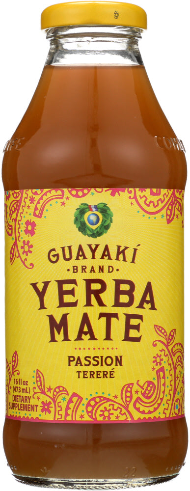 GUAYAKI: Yerba Mate Passion Terere, 16 oz - Vending Business Solutions
