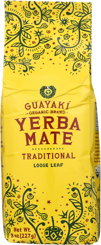 GUAYAKI: Organic Yerba Mate Traditional Loose Leaf, 8 oz - Vending Business Solutions