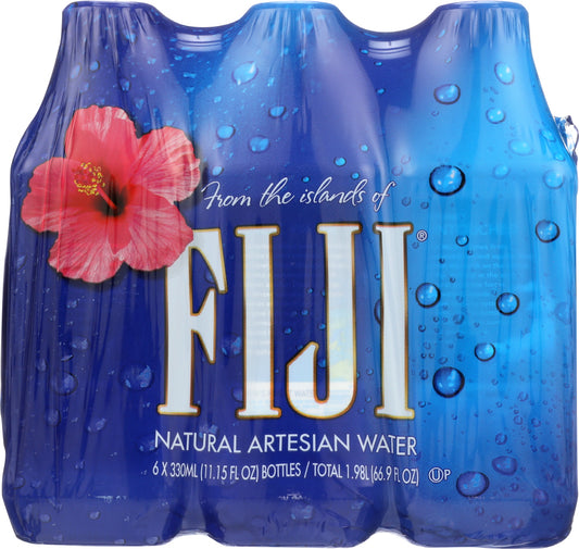 FIJI WATER: Water 6 Pack 330 ML, 66.9 fo - Vending Business Solutions