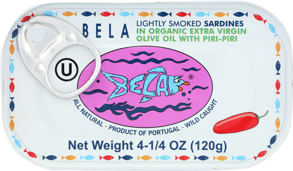 BELA: Sardines Hot Sauce, 4.25	oz - Vending Business Solutions