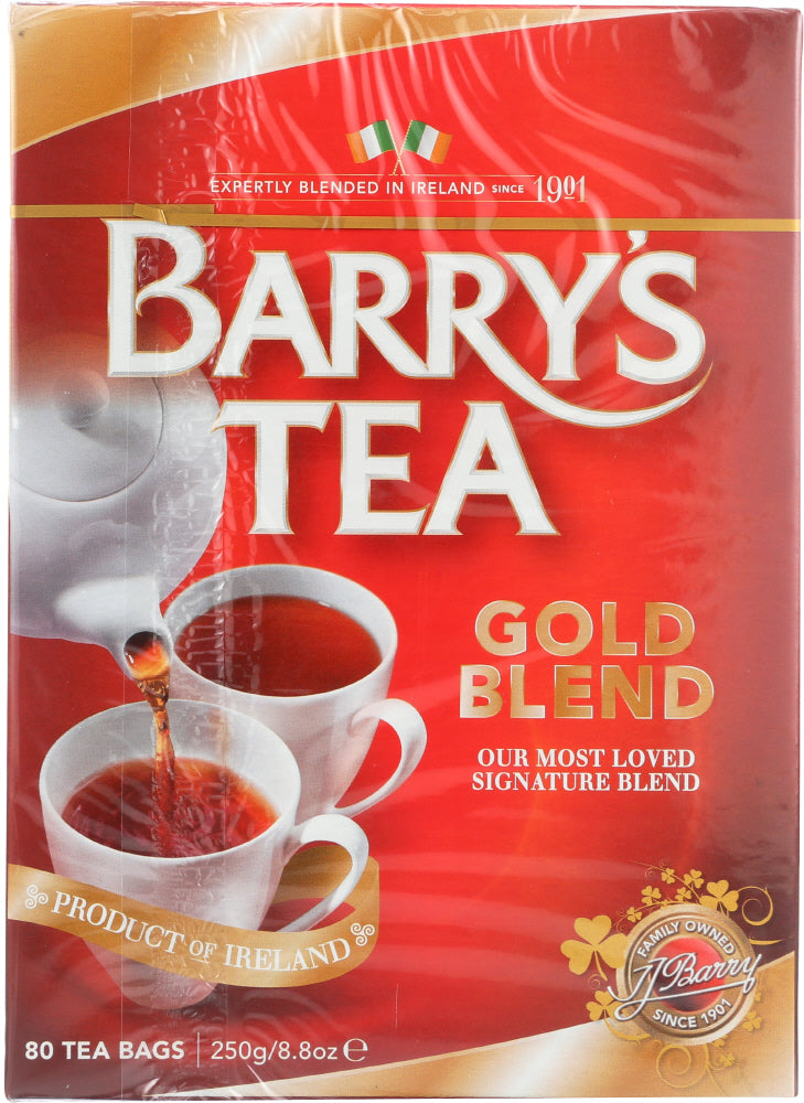 BARRYS: Irish Gold Blend Tea, 80 bg - Vending Business Solutions