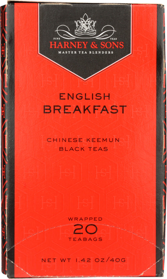 HARNEY & SONS: Tea English Breakfast, 20 bg - Vending Business Solutions