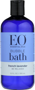EO: Serenity Bubble Bath French Lavender with Aloe, 12 oz - Vending Business Solutions