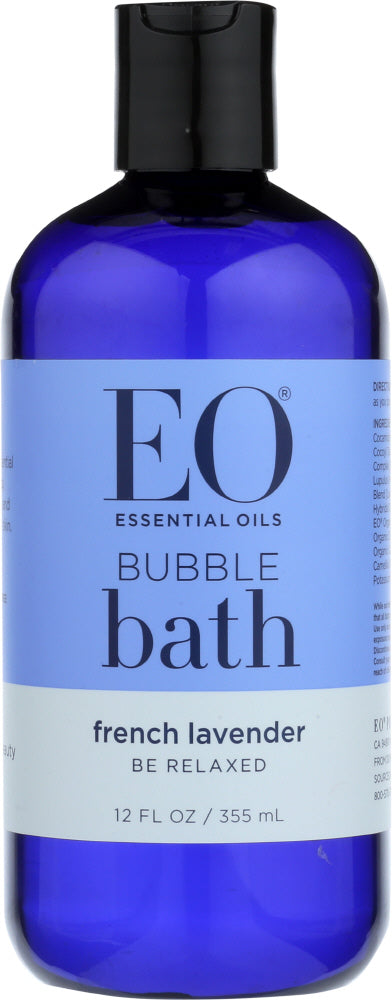 EO: Serenity Bubble Bath French Lavender with Aloe, 12 oz - Vending Business Solutions