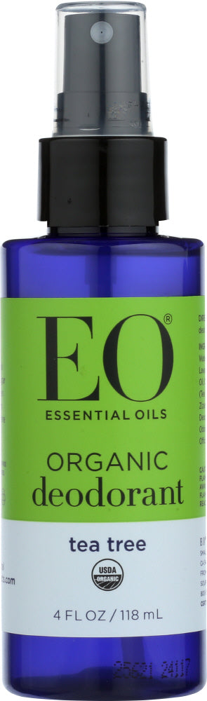 EO: Organic Deodorant Spray Tea Tree, 4 oz - Vending Business Solutions