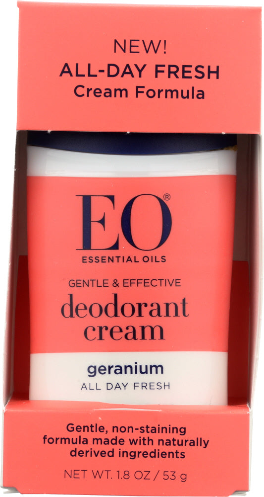 EO: Geranium Deodorant Cream, 1.8 oz - Vending Business Solutions