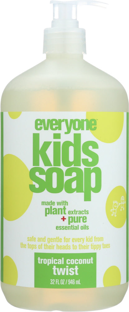 EO PRODUCTS: Everyone for Kids 3-in-1 Tropical Twist Soap, 32 oz - Vending Business Solutions