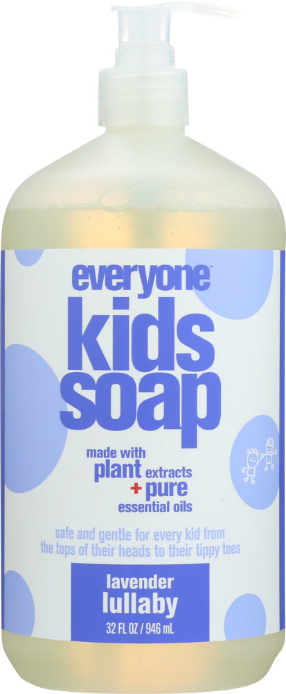 EO PRODUCTS: Everyone for Kids 3-in-1 Lavender Lullaby Soap, 32 oz - Vending Business Solutions