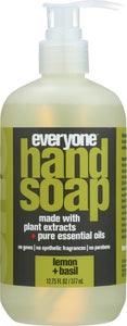 EVERYONE: Liquid Hand Soap Lemon & Basil, 12.75 oz - Vending Business Solutions