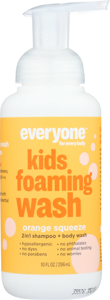 EVERYONE: Orange Squeeze Kids Foaming Soap, 10 oz - Vending Business Solutions