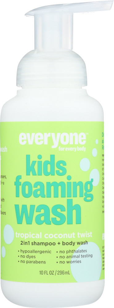 EVERYONE: Soap Foaming Kids Tropical Coconut Twist, 10 oz - Vending Business Solutions
