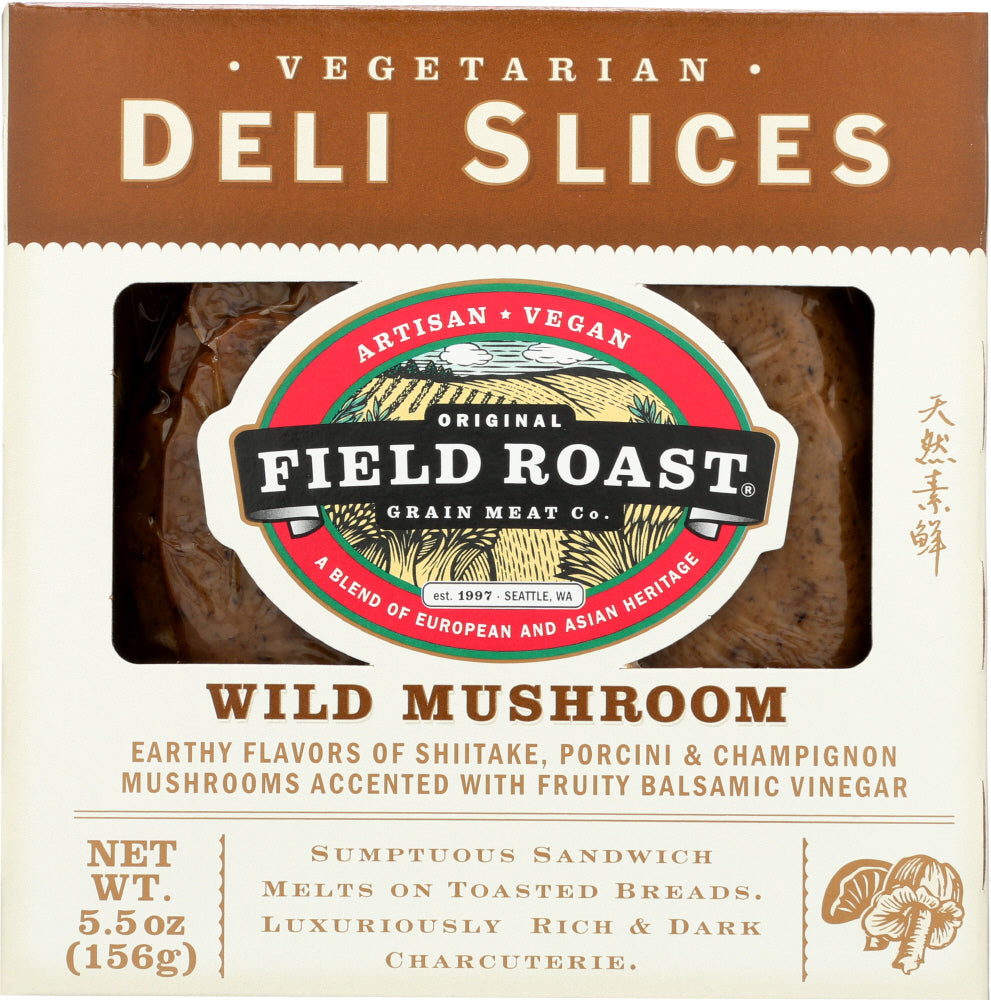 FIELD ROAST: Wild Mushroom Deli Slices, 5.50 oz - Vending Business Solutions
