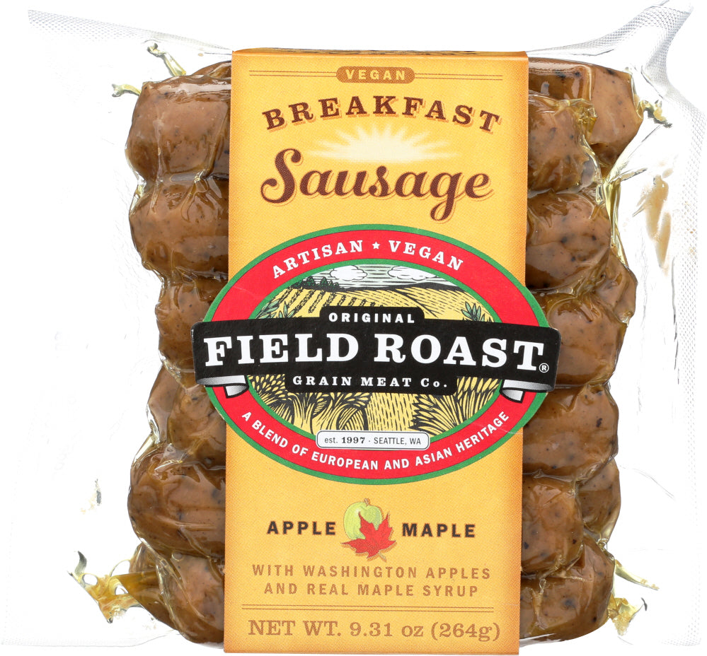 FIELD ROAST: Apple Maple Breakfast Sausage, 9.31 oz - Vending Business Solutions