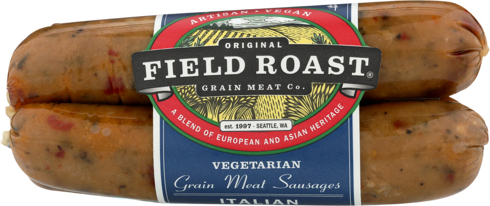 FIELD ROAST: Grain Meat Sausages Vegetarian Italian, 12.95 oz - Vending Business Solutions