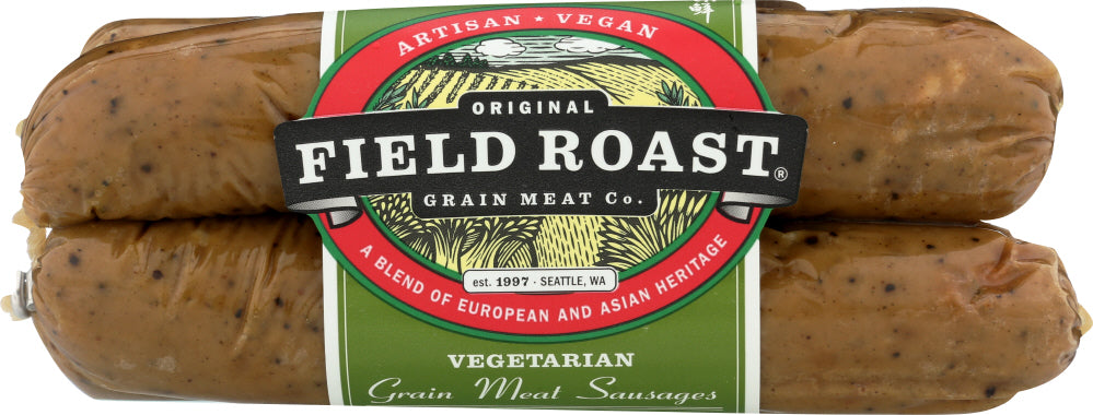 FIELD ROAST: Grain Meat Sausage Smoked Apple Sage, 12.95 oz - Vending Business Solutions