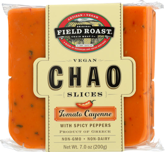 FIELD ROAST: Chao Slices Tomato Cayenne Cheese, 7 oz - Vending Business Solutions