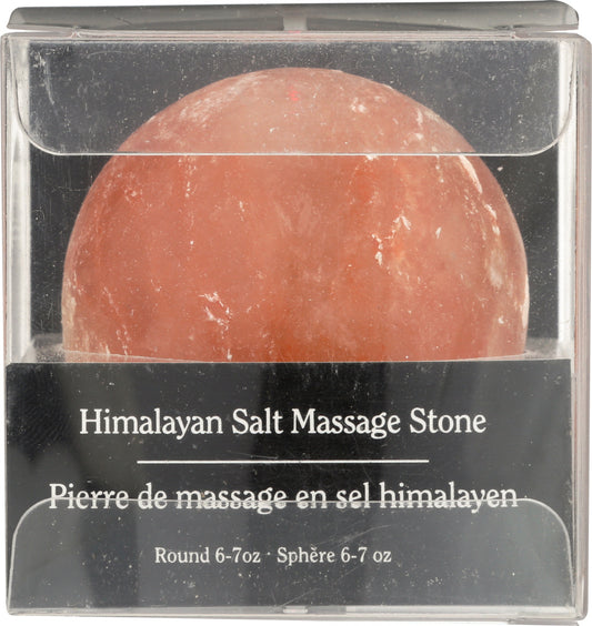 EVOLUTION SALT: Stone Massage Himalayan Salt, 6 oz - Vending Business Solutions