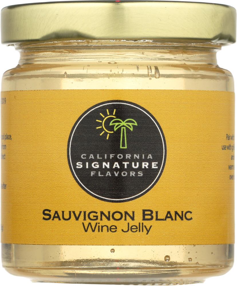 CALIFORNIA SIGNATURE FLAVORS: Sauvignon Blanc Jelly Wine, 5.5 oz - Vending Business Solutions