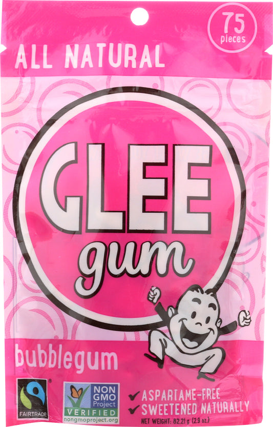 GLEE GUM: Bubblegum Flavor, 2.9 oz - Vending Business Solutions
