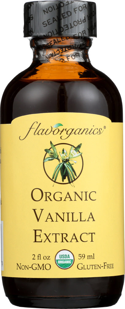 FLAVORGANICS: Organic Vanilla Extract, 2 oz - Vending Business Solutions