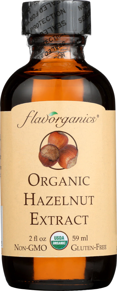 FLAVORGANICS: Extract Hazelnut Organic, 2 oz - Vending Business Solutions