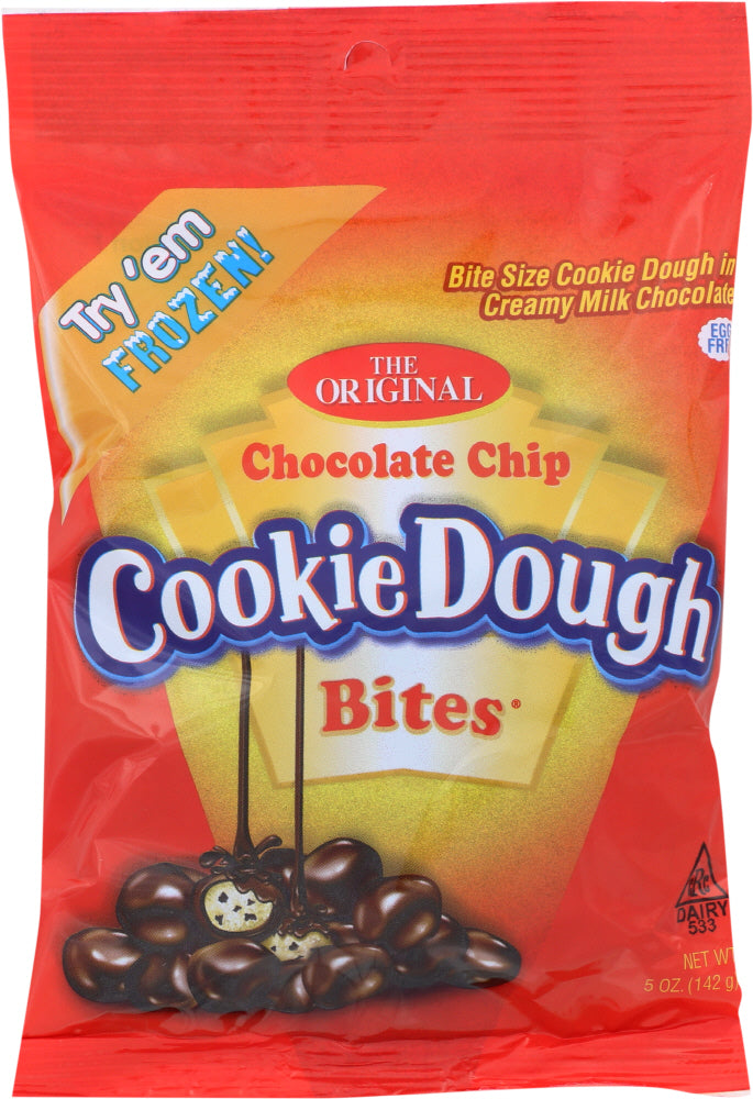 BITES COOKIE CANDY: Chocolate Chip Cookie Dough Candy, 5 oz - Vending Business Solutions