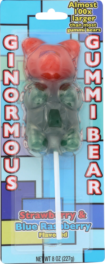 GIANORMOUS GUMMY BEAR CANDY: Gummy Bear Original, 8 oz - Vending Business Solutions
