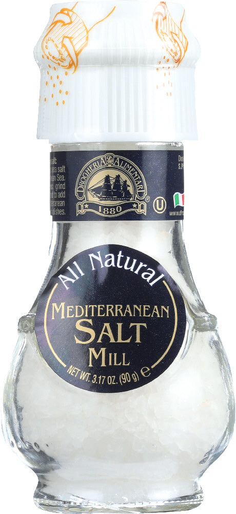 DROGHERIA & ALIMENTARI: Mediterranean Salt Mill, 3.17 oz - Vending Business Solutions