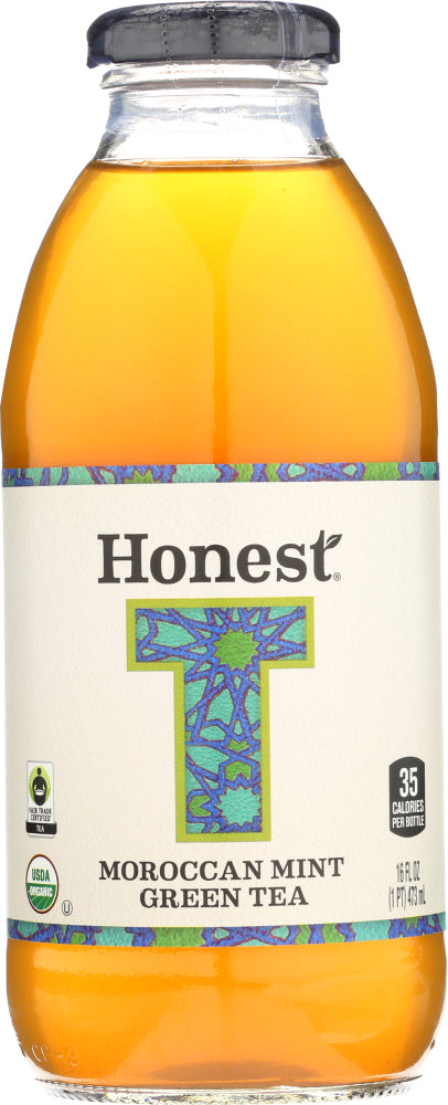 HONEST TEA: Organic Green Tea Moroccan Mint, 16 oz - Vending Business Solutions